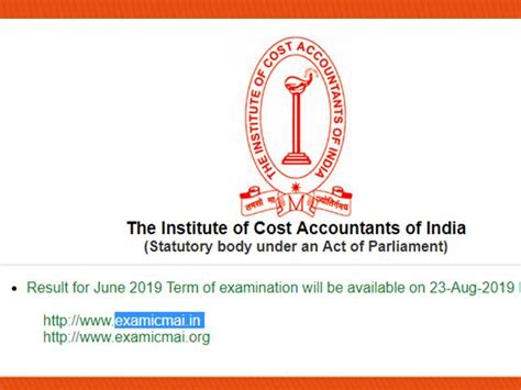 icmai result 2019.